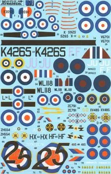 XD72132 Geschichte der No. 111 Squadron RAF 1918 bis 2011