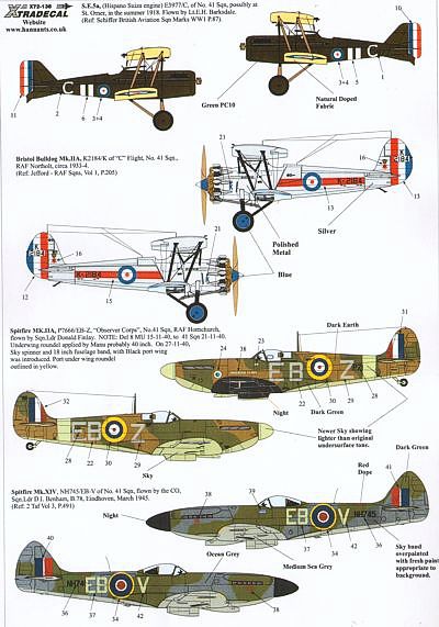 XD72138 History of No. 41 Squadron RAF 1918 to 2011