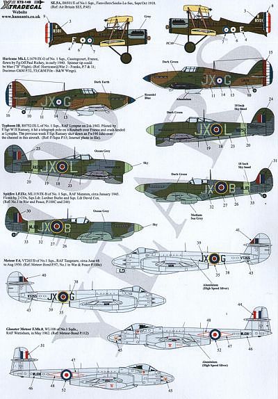 XD72149 History of No. 1 Squadron RAF 1918 to 2010