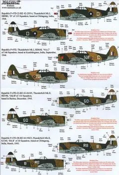 XD72152 P-47D Thunderbolt im Dienst der RAF