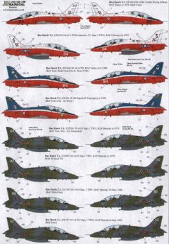 XD72166 Hawk T.1 Early Schemes
