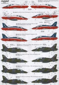 XD72166 Hawk T.1 Early Schemes