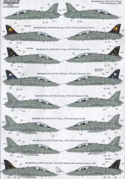 XD72166 Hawk T.1 Early Schemes