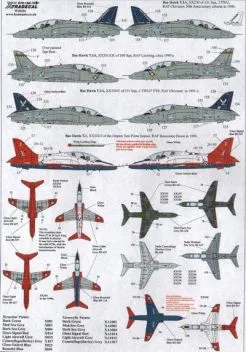 XD72166 Hawk T.1 Early Schemes