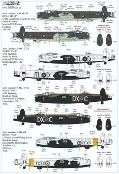 XD72256 Lancaster Nachkriegszeit