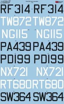 XD72256 Lancaster Nachkriegszeit