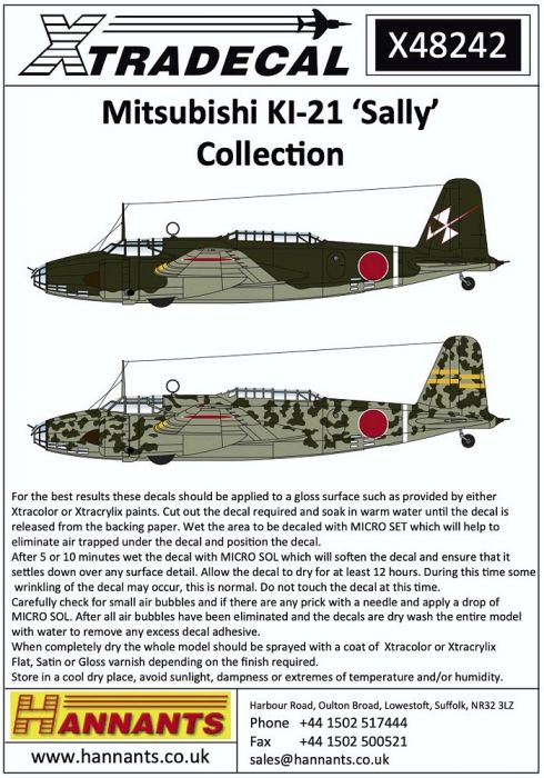 XD48242 Ki-21 Sally Collection
