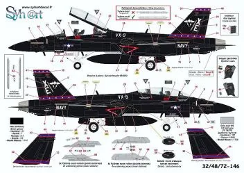 SY48146 F/A-18F Super Hornet Vandy One