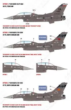 CD48232 F-16D Fighting Falcon U.S. Air Force