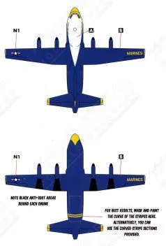 CD72123 C-130J Hercules Blue Angels