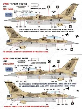 CD72150 F-16D Fighting Falcon U.S. Air Force