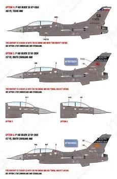 CD72150 F-16D Fighting Falcon U.S. Air Force