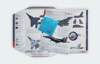 PV44011 F-15E Strike Eagle & Su-27 Flanker Flying Jaws Teil 2