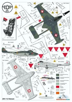 MC72022 D.H.112 Venom Mk.1/Mk.1R/Mk.4 (1953-1984)
