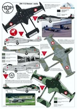 MC72022 D.H.112 Venom Mk.1/Mk.1R/Mk.4 (1953-1984)