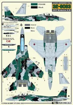 DXM72057 F-15J/DJ Eagle JASDF Aggressors Part 2
