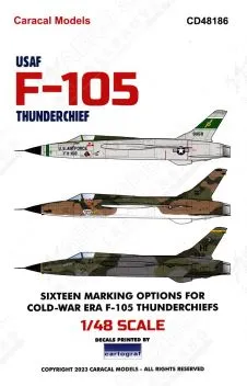 CD48186 F-105B/D Thunderchief