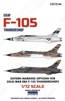 CD72144 F-105B/D Thunderchief