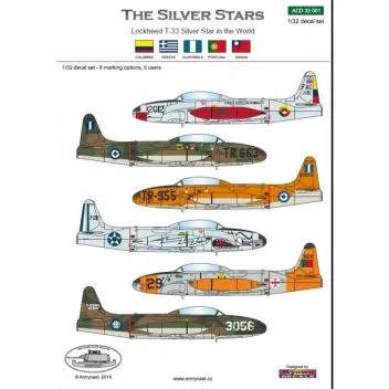 ACD32001 T-33A Shooting Star in Worldwide Service