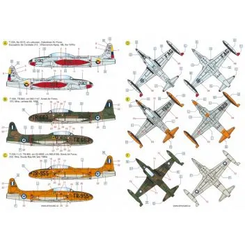 ACD32001 T-33A Shooting Star im weltweiten Einsatz