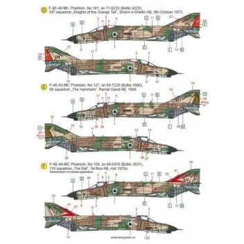 ACD48034 F-4 Phantom II israelische Luftwaffe