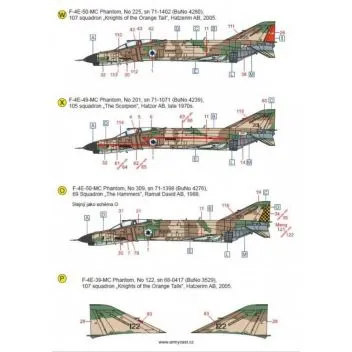 ACD48034 F-4 Phantom II israelische Luftwaffe