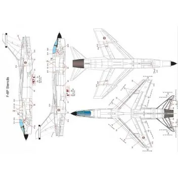 ACD72035 F-8E(FN)/P Crusader französische Marine