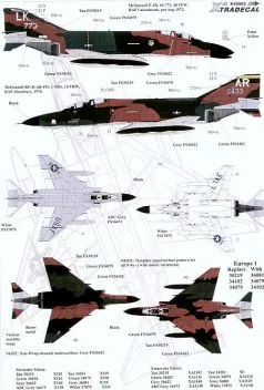 XD48062 F-4D & RF-4C Phantom II USAFE in England Part 1