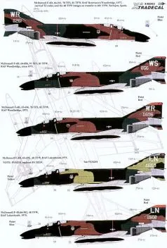 XD48063 F-4D & RF-4C Phantom II USAFE in England Part 2