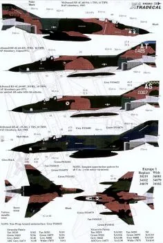 XD48063 F-4D & RF-4C Phantom II USAFE in England Teil 2