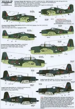 XD48102 U.S.-Navy-Flugzeuge mit RAF-Kokarden Teil 1