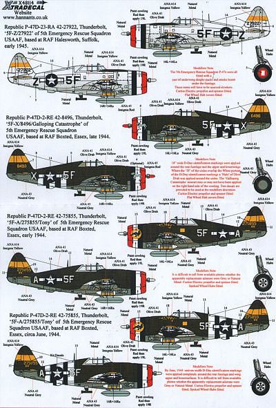 XD48116 P-47D Thunderbolt