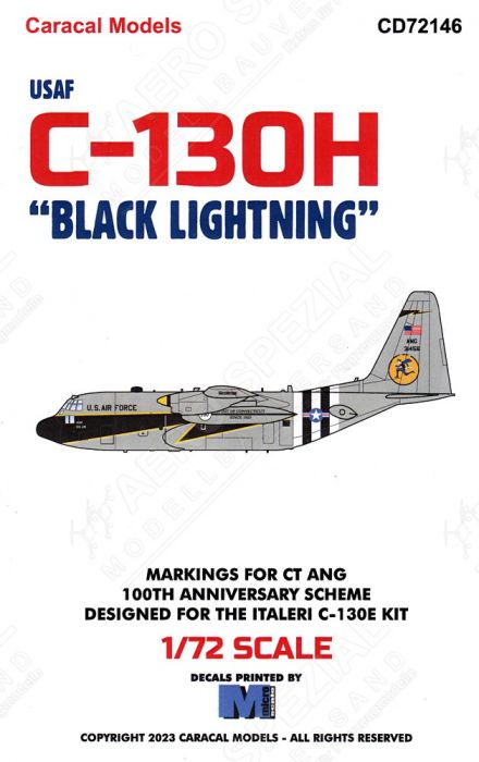 CD72146 C-130H Hercules Black Lightning