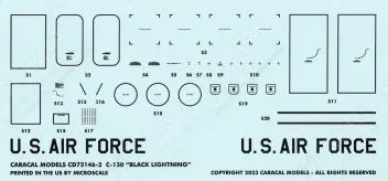 CD72146 C-130H Hercules Black Lightning