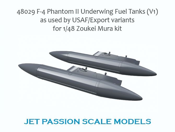 JP48029 F-4 Phantom II Underwing Fuel Tanks