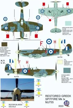 PRO482303 Spitfire Mk.Ix Hellenic Air Force