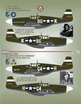 BMA48030 P-51B/C Mustang Yoxford Boys Teil 5
