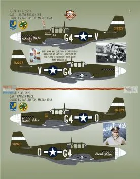 BMA48030 P-51B/C Mustang Yoxford Boys Teil 5