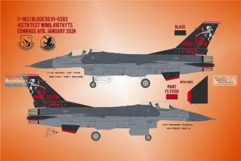 BMA48034 F-16 Fighting Falcon Flight Test Vipers
