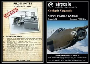 PE32HAV A-20G Havoc Cockpit Upgrade Set
