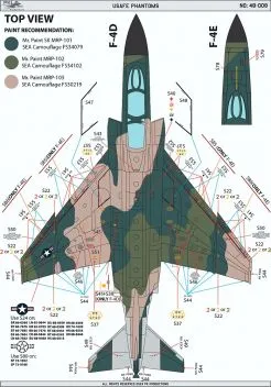 PK48008 F-4D/E Phantom II U.S. Air Forces in Europe
