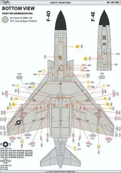 PK48008 F-4D/E Phantom II U.S. Air Forces in Europe