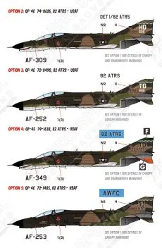 CD72132 QF-4E Phantom II Team Target