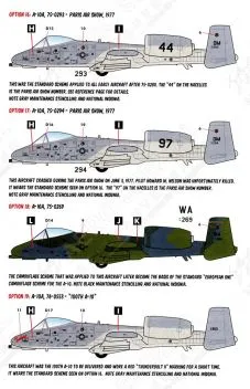 CD72148 A-10 Thunderbolt II - die frühen Jahre