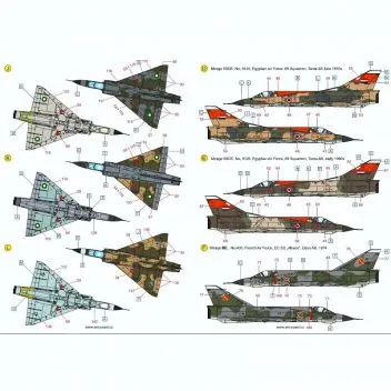 ACD48033 Mirage III & Mirage 5 im weltweiten Einsatz