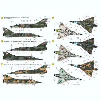 ACD48033 Mirage III & Mirage 5 im weltweiten Einsatz