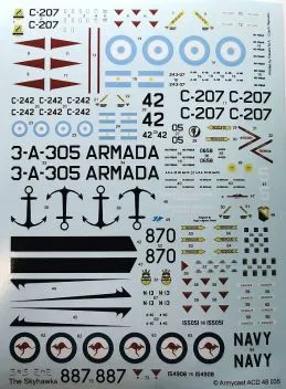 ACD48035 A-4 & TA-4 Skyhawk im weltweiten Einsatz