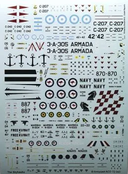 ACD72043 A-4 & TA-4 Skyhawk im weltweiten Einsatz