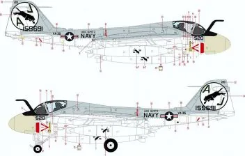 HUNE481005 A-6 Intruder