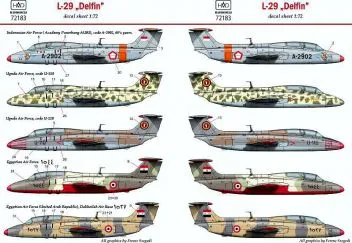 HUN72183 L-29 Delfin im weltweiten Einsatz